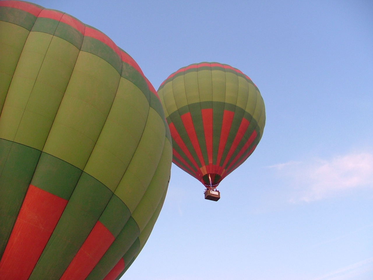 Hot air balloon ride