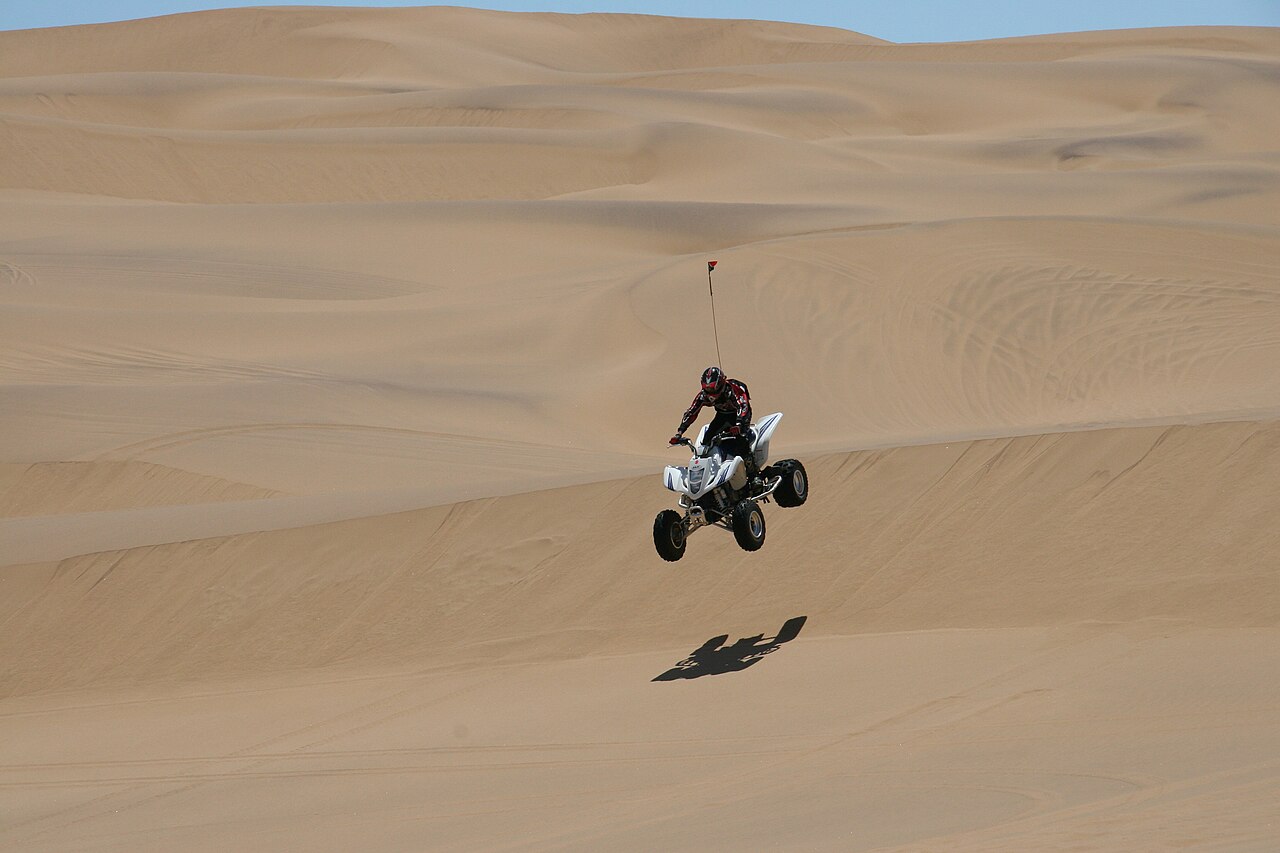 Quad biking