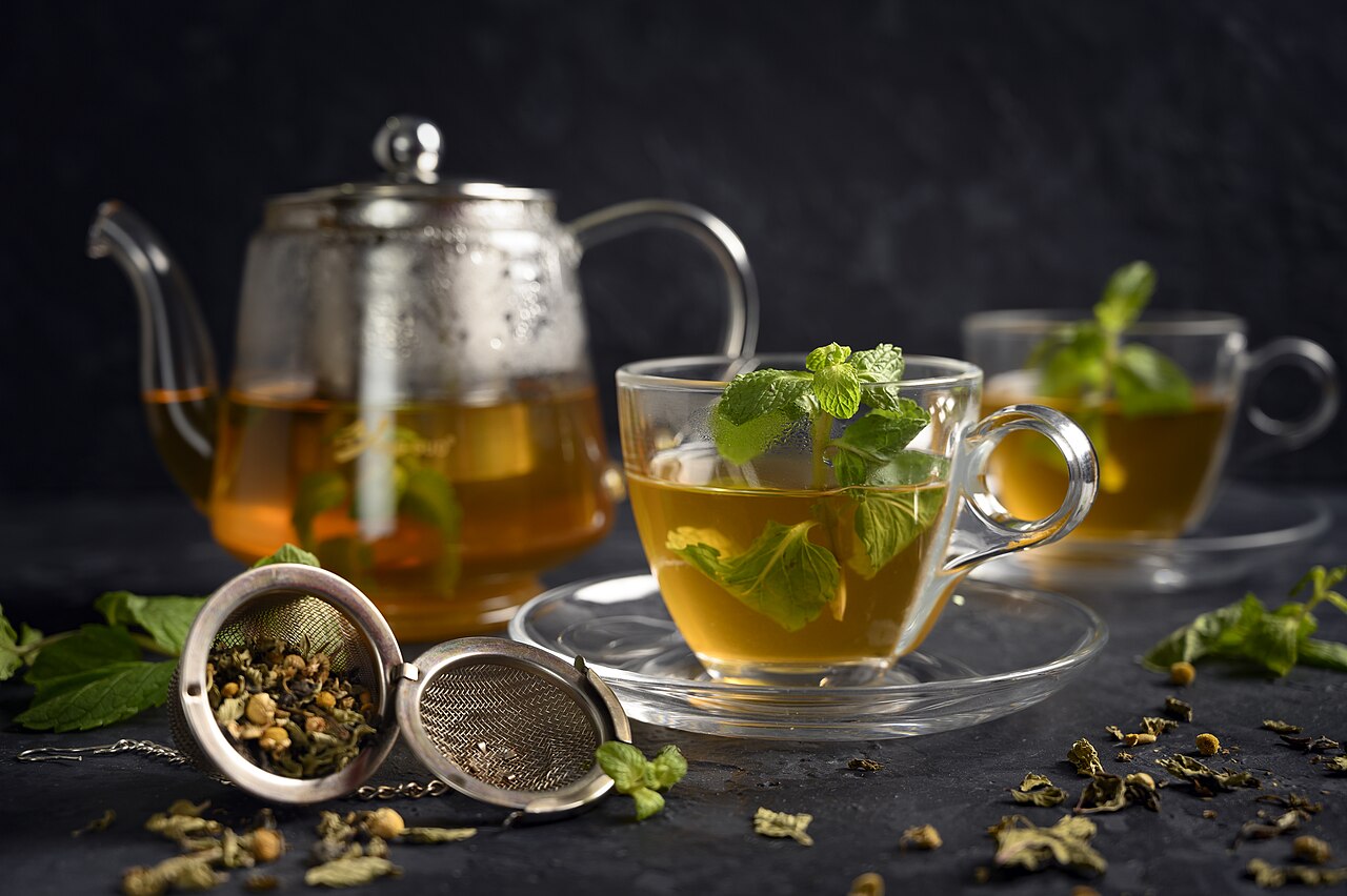 Moroccan tea ceremony